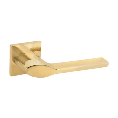 Klamki Roothkin EMILIO QR16 SLIM,  złoty PVD