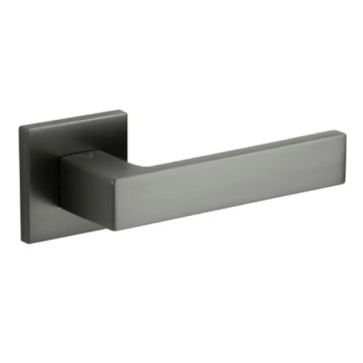 WARNA FIT - klamki na kwadratowej rozecie, antracyt