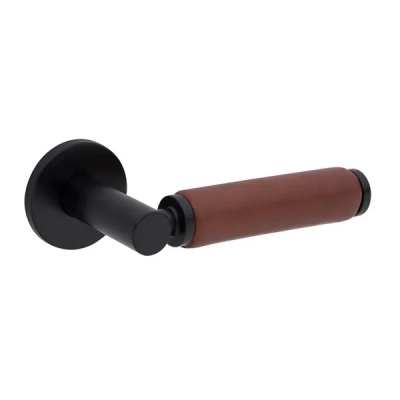 Klamka Tupai 4200/201 5S-153, czarny