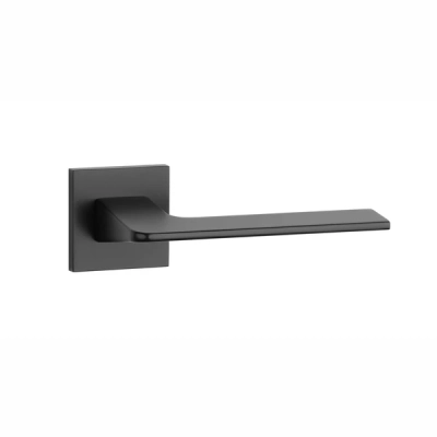 Klamki STILE OMA na rozecie slim 7mm, czarny mat