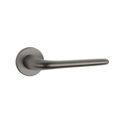 Klamki Aprile AZALIA na rozecie slim 7mm, grafit