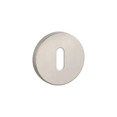Rozeta KLUCZ Aprile okrągła slim 7mm AS R 7S, nikiel