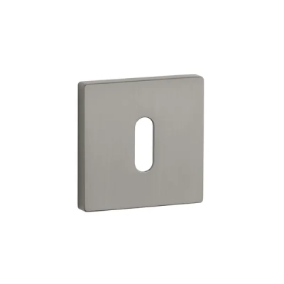 Rozeta KLUCZ Aprile kwadratowa slim 7mm AS Q 7S, grafit 