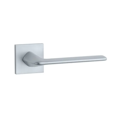 Klamki STILE TOBA na rozecie slim 7mm, chrom satynowy