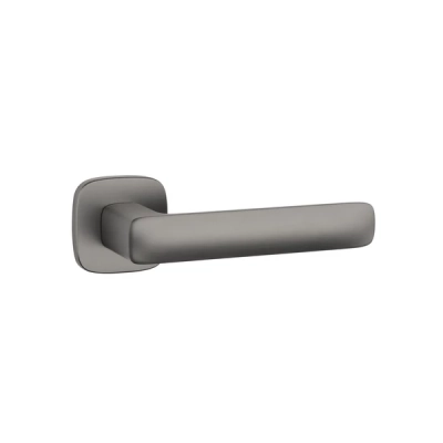 Klamki Aprile STELLA na rozecie owalnej slim 7mm, grafit