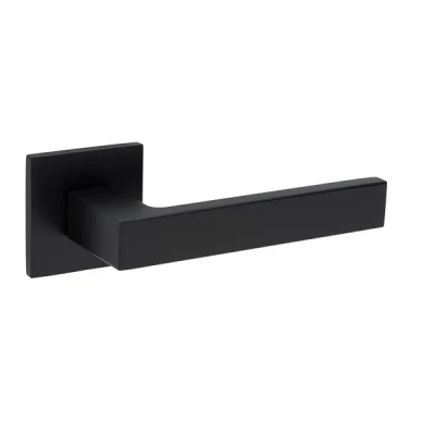 Klamka Tupai 2275 5SQ-155, czarny mat velvet