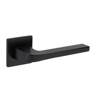 Klamka Tupai 3097 5SQ-155, czarny mat velvet