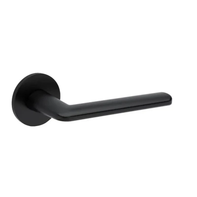 Klamka Tupai 3098 5S-155, czarny mat velvet
