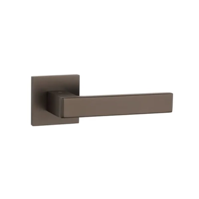 Klamki Aprile SULLA na rozecie slim 7mm, brązowy