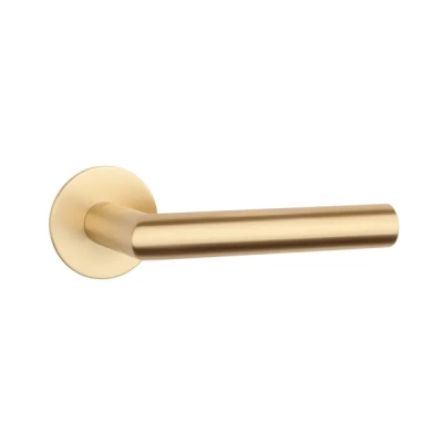 Klamki wewnętrzne STERK OVAL 1750 ULTRA SLIM, złoty matowy