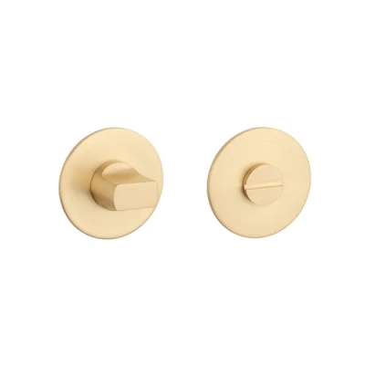 Rozeta WC STERK OVAL ULTRA SLIM 3MM złoty matowy