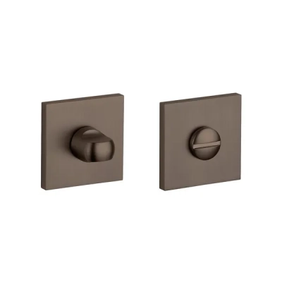 Rozeta WC Aprile kwadratowa slim 7mm AS Q 7S, brązowy