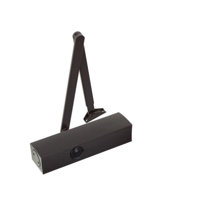 Samozamykacz GEZE-2000 (do 100kg) + ramię standard, brązowy