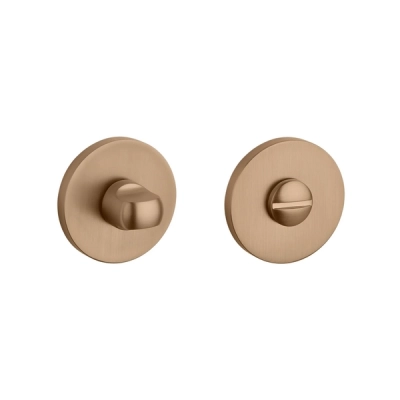 Rozeta WC Stile okrągła slim 7mm ST R 7S jasny brąz 