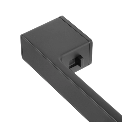 Klamka STILE EHIME ROZETA RTH BLACK LOCKING SYSTEM - czarny matowy